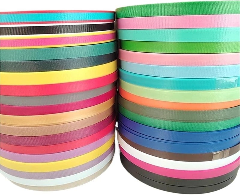 Soft PP Woven Rope 13mm Width 50 Meters For Flower Basket Gift Bag Handmade Crafts Color 3 3 Roll - Image 2